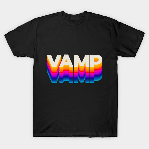 4 Letter Words - VAMP T-Shirt by DanielLiamGill